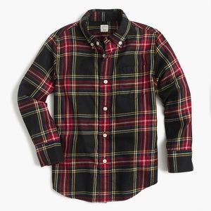 Crewcuts Secret Wash shirt in Stewart plaid